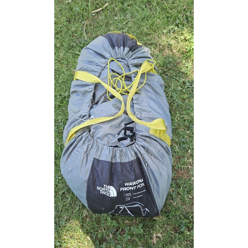 The North Face Wawona 4 Front Porch Vestibule Agave Green/Asphalt Grey VGC